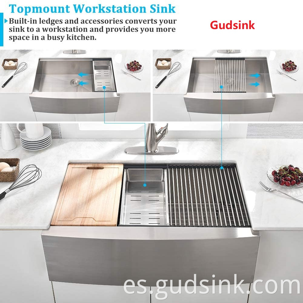 what gauge stainless steel sink is best